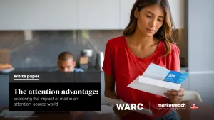 report cover - attention advantage of mail