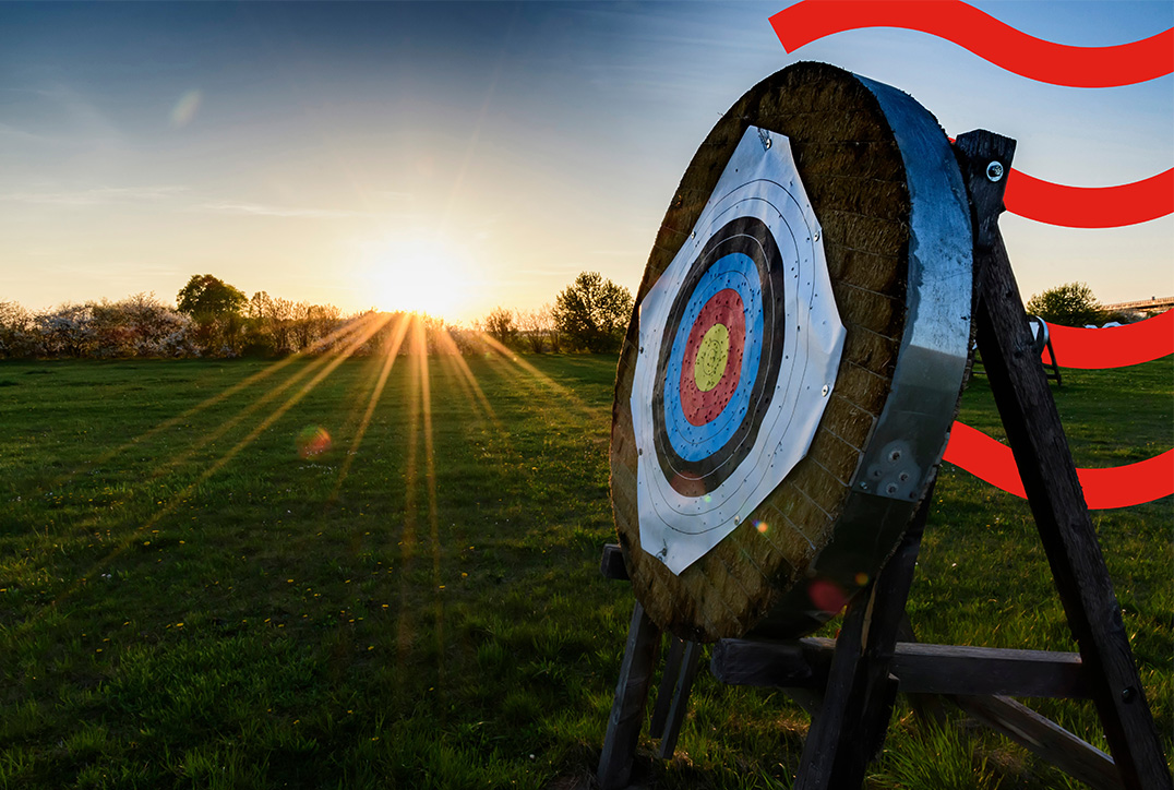 field with target