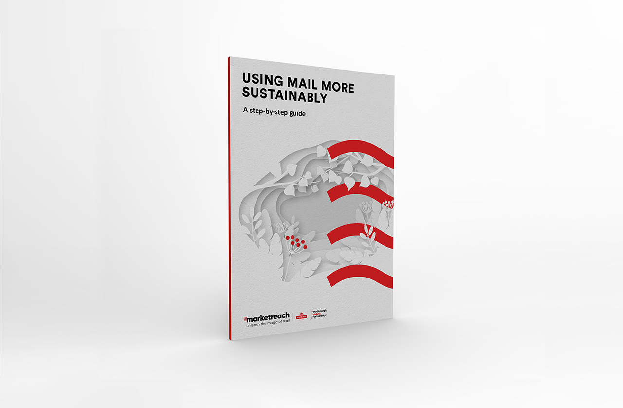 Using Mail More Sustainably Guide Cover 