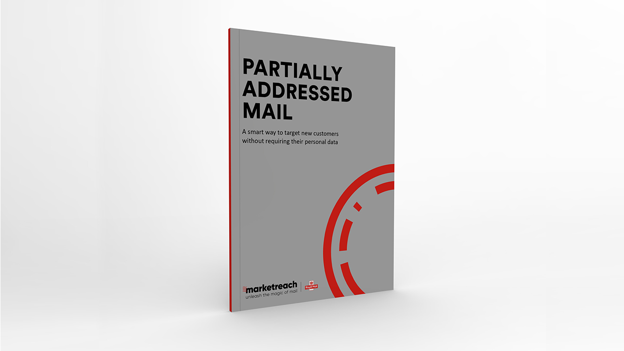 Front cover of the report Partially Addressed Mail - Marketreach