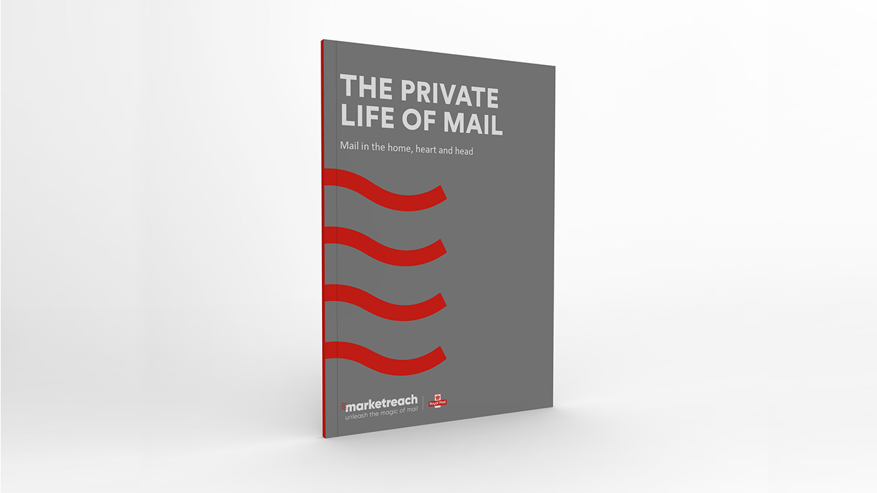 Front cover of the report The private life of mail - Marketreach