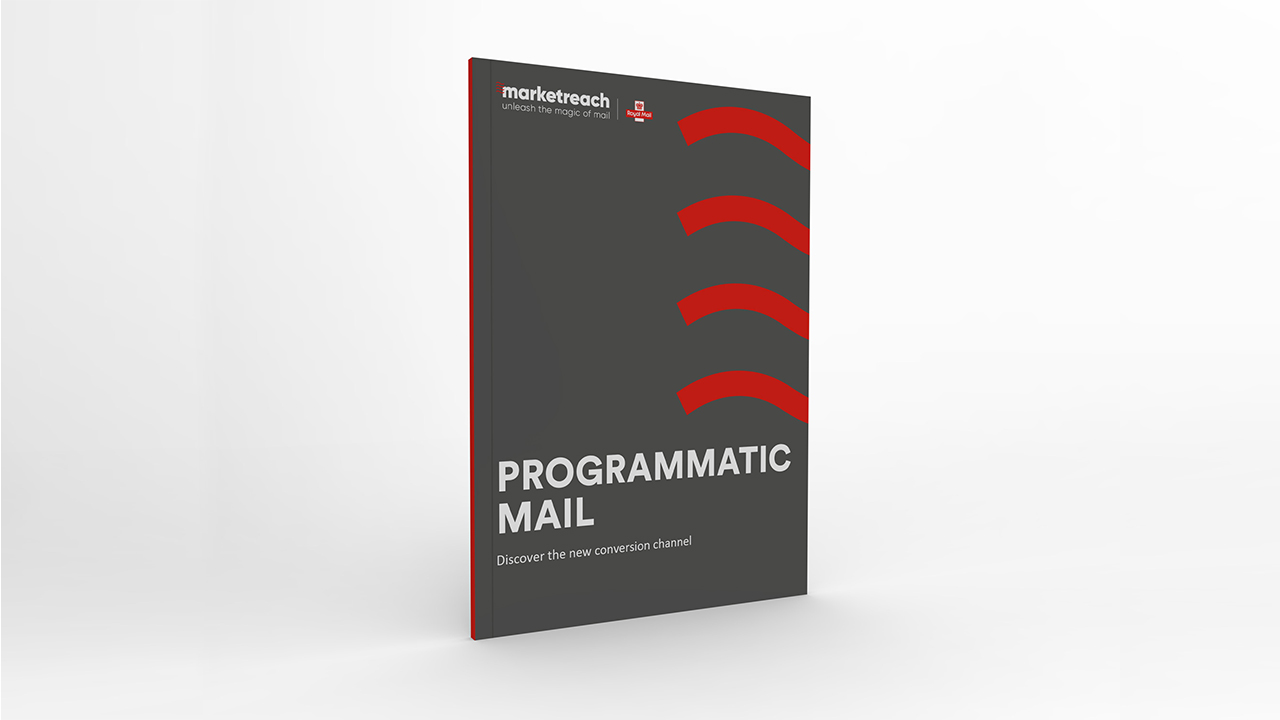 Front cover of the report Programmatic Mail - Marketreach
