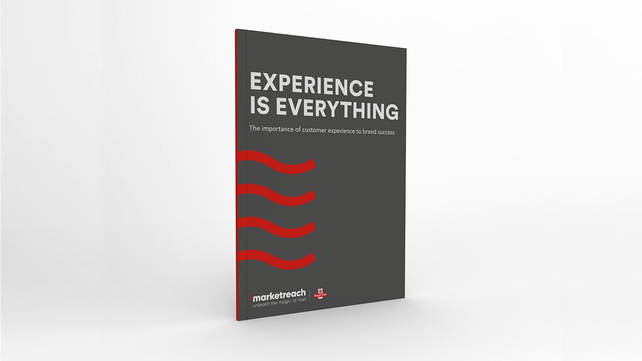 Front Cover of the report Experience is Everything - Marketreach
