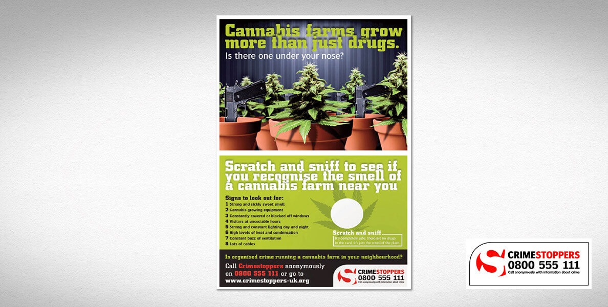 Crimestoppers leaflet