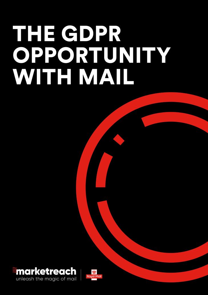 GDPR opportunity with mail report cover