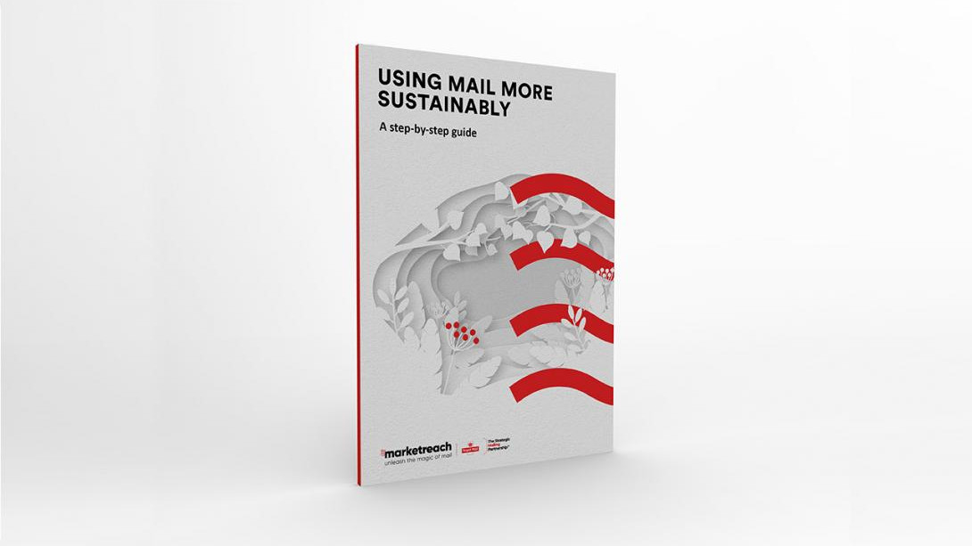 Marketreach report cover - Using mail more sustainably