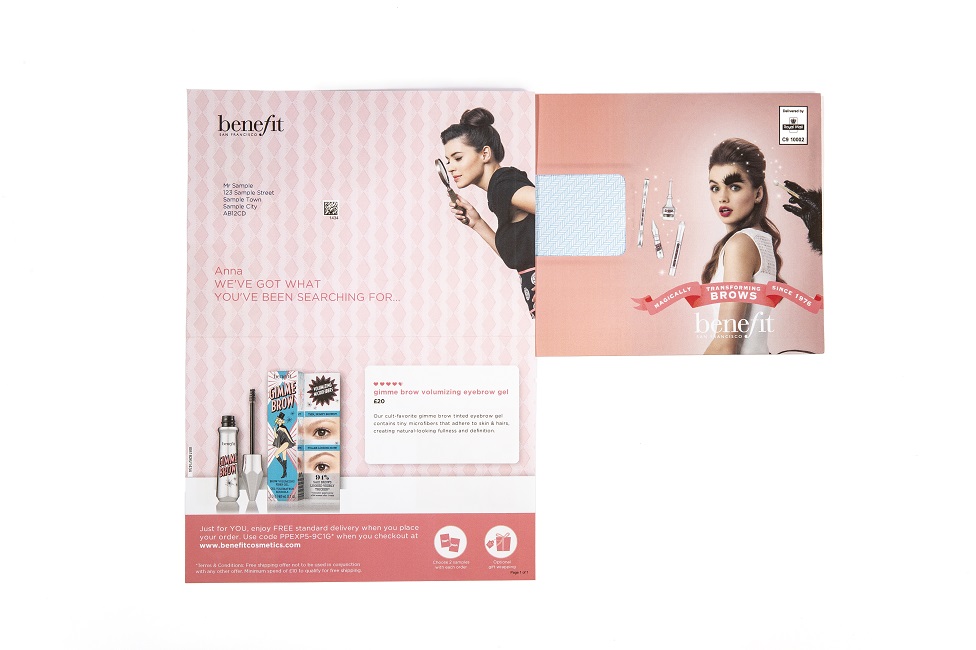 Benefit direct mail case study