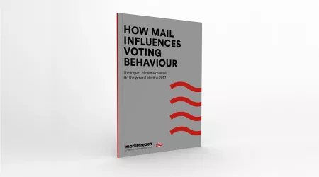 front cover of guide how mail influences voting behaviour - Marketreach