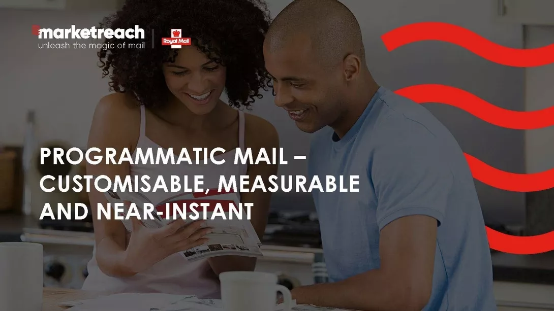 Programmatic mail - customisable, measurable and near-instant