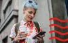 Woman in colourful shirt