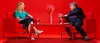 Kate Wheaton, Ogilvy One's Head of Strategy and Rory Sutherland on Mail Unleashed set