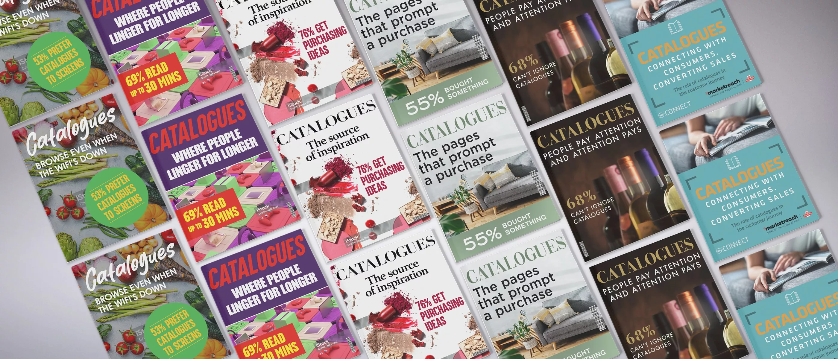 Catalogues promotional banner
