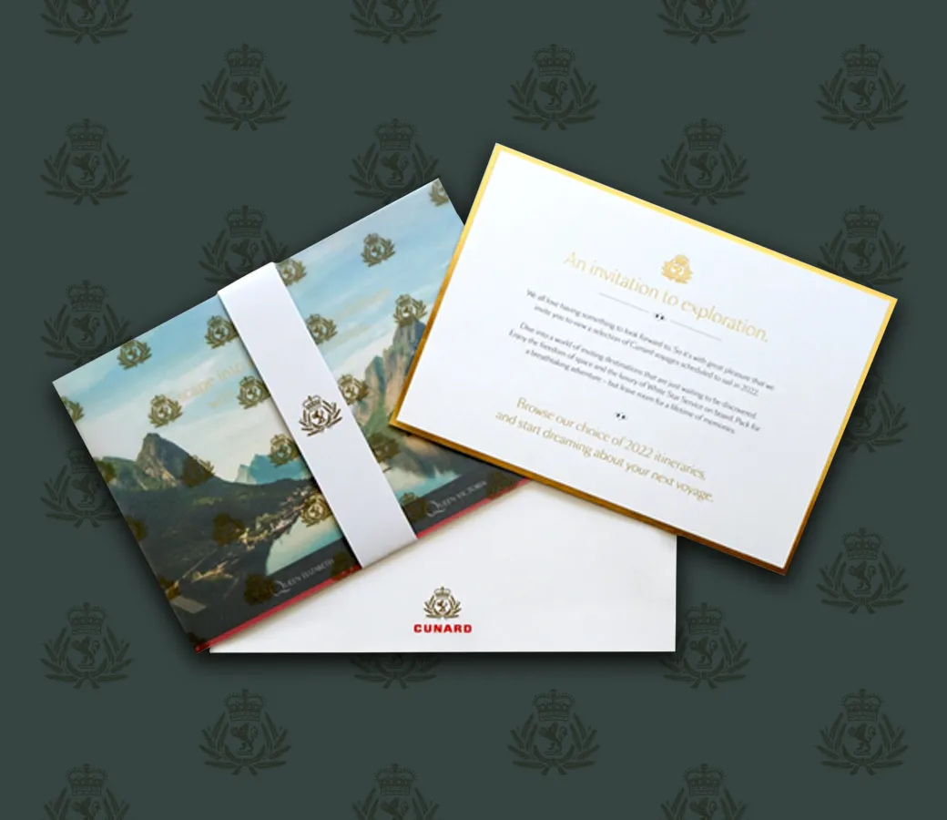 Cunard Leaflet