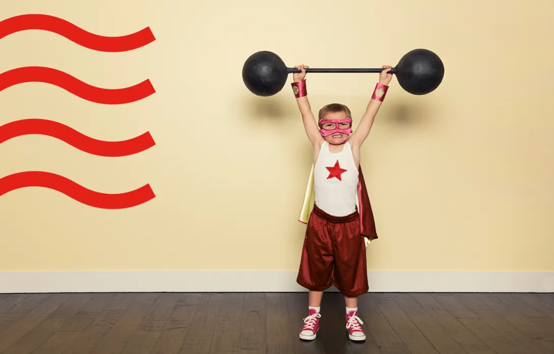 boy lifting