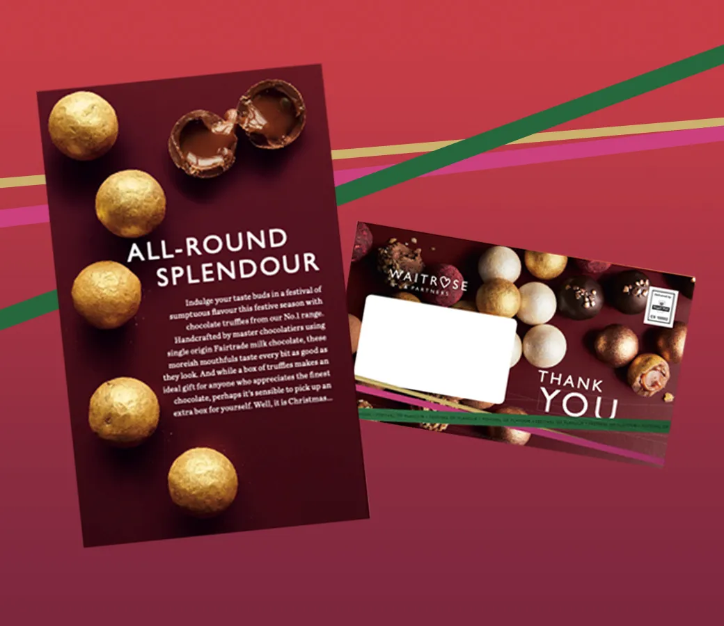 Waitrose brochure